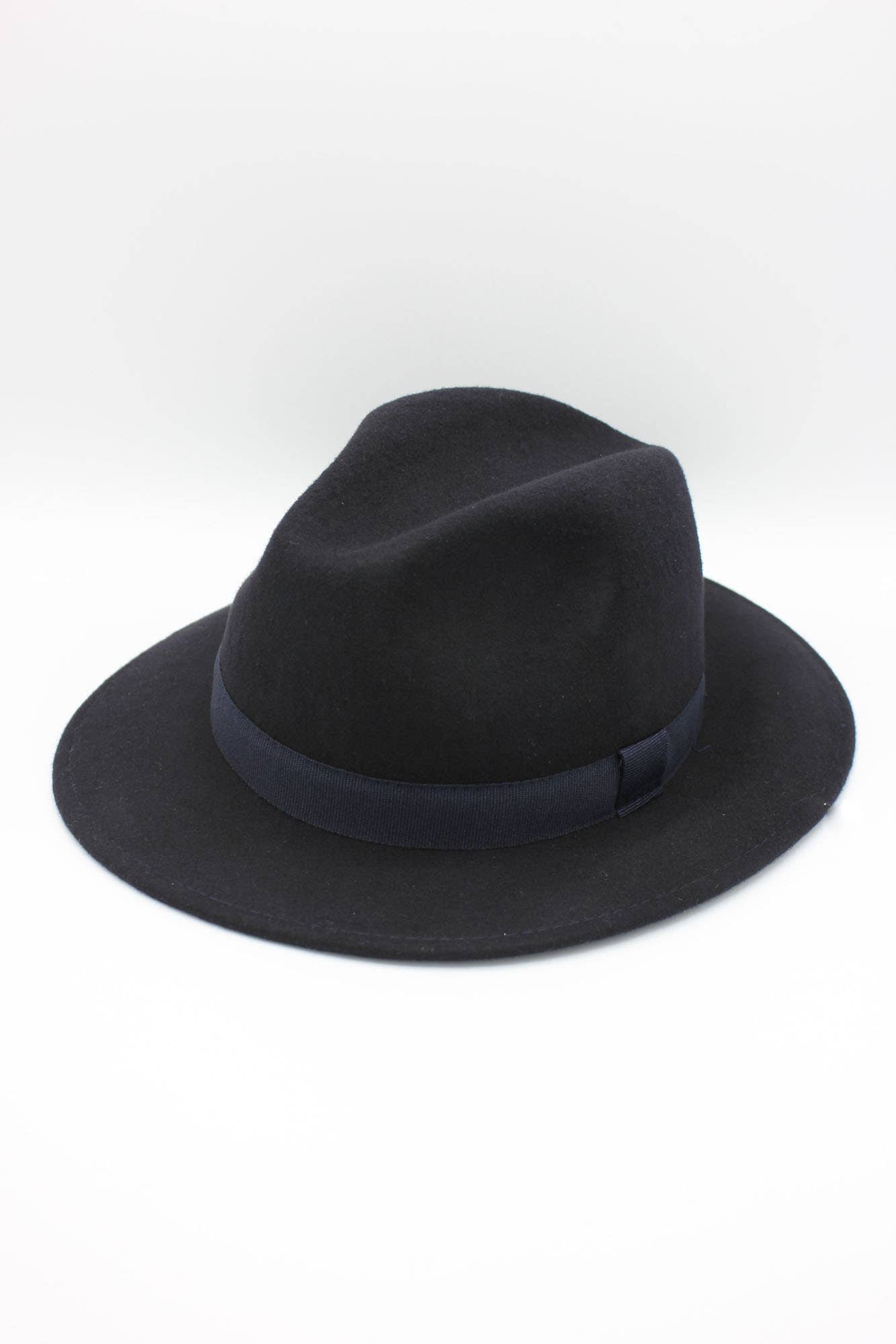 Hologramme Paris - Wholesale Fedora - Women's - Classic Wool Fedora Hat with Ribbon15