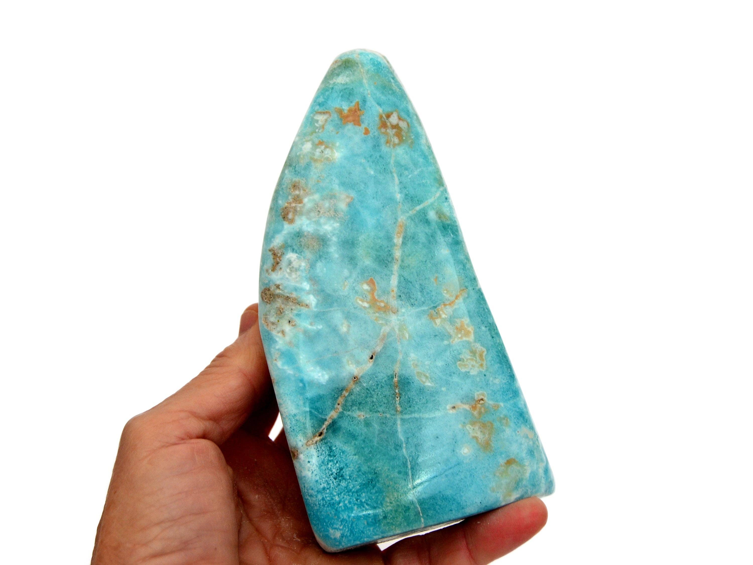 Kaia & Crystals - Wholesale Spiritual Stone/Crystal - Blue Aragonite Free Form Stone (50g - 700g)6