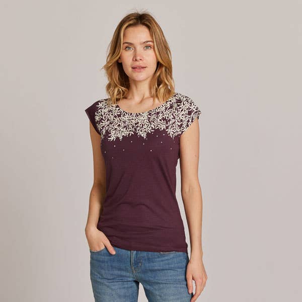 Umsteigen - Wholesale T-Shirt - Women's - Lace Bamboo T7