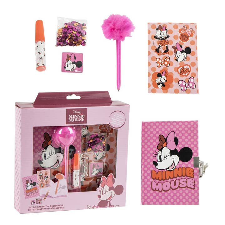 MINNIE DIARY SET - 2700001762 for wholesale by Mastoys, S.L.