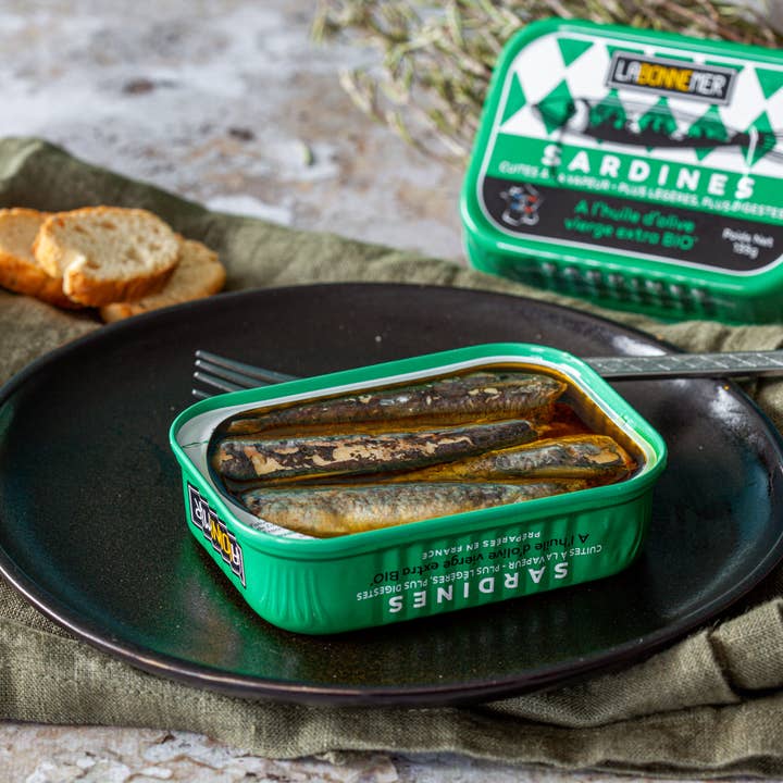 Sardines in organic olive oil for wholesale by FERRIGNO