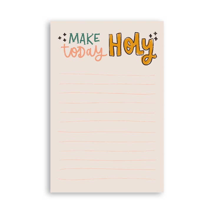 Torne o Hoje Bloco de Notas Sagrado por atacado de Kingfolk Co