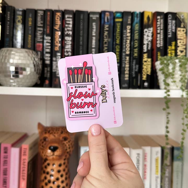 Marcador Magnético de Romance Lento Matchbox Presente de Leitura por atacado de Dolly’s Doodles