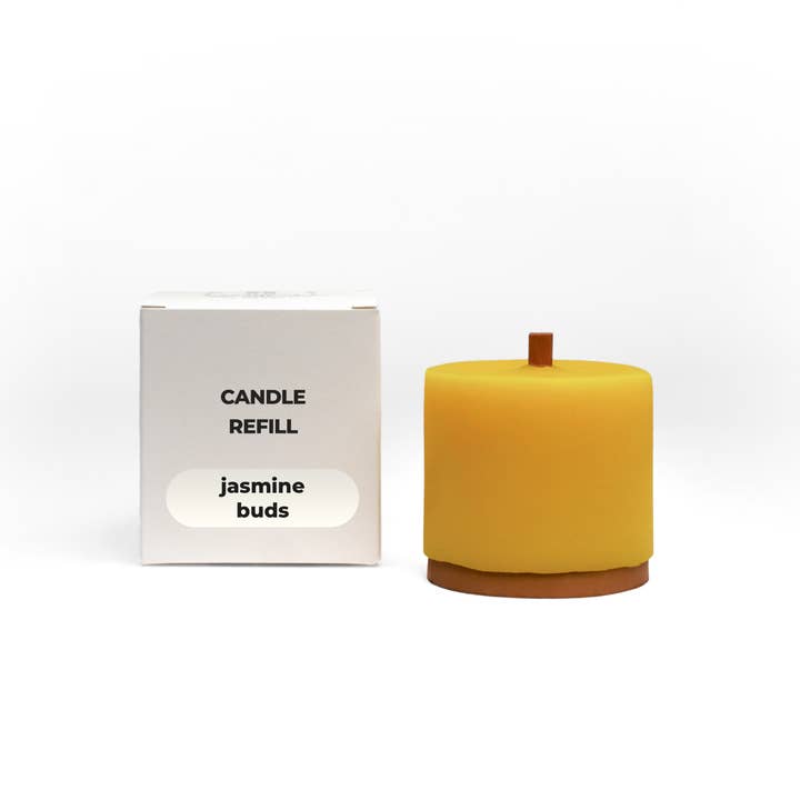 WOOD MOOD - Wholesale Pillar Candle - Spare Candle Refill7