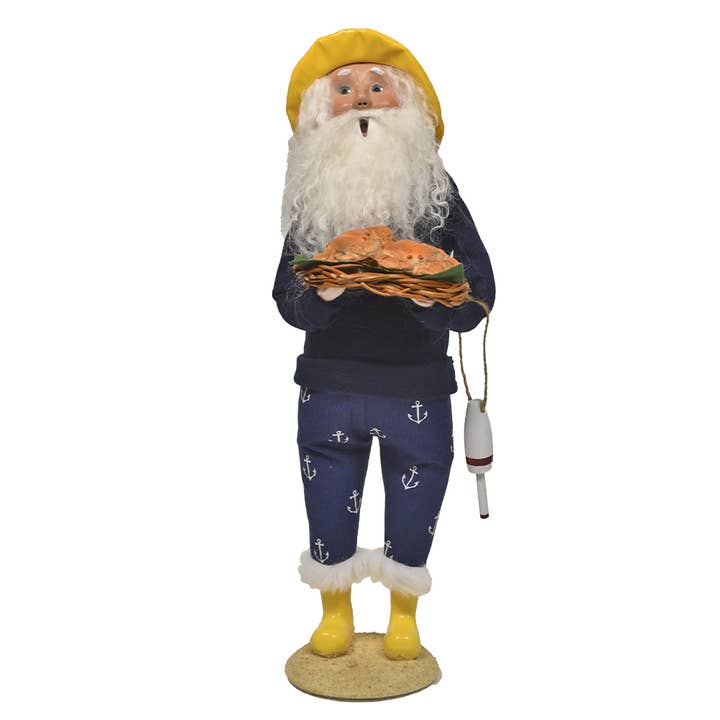 Byers Choice – wholesale Christmas decoration – Byers' Choice Ltd. Nautical Santa w/Crabs 3254C (New 2025)