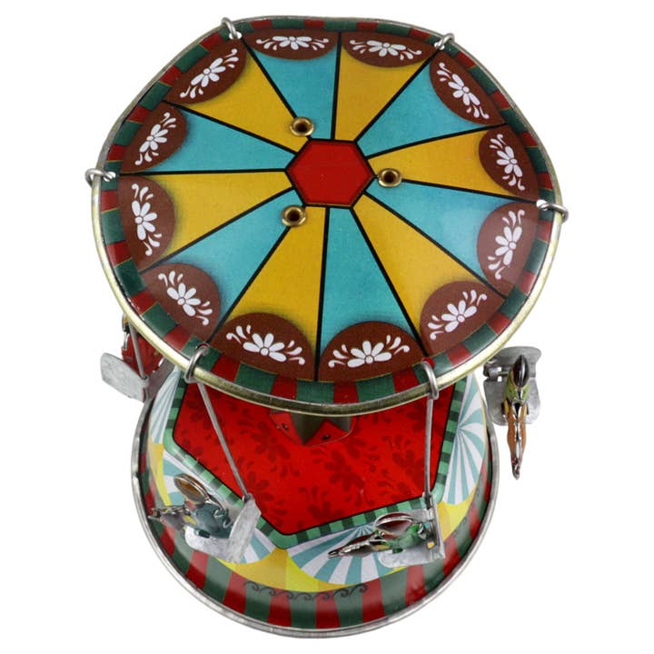 Tribal Trade GmbH - Wholesale Decorative Figurine - Tin toy carousel music 01 Amelie music box musical2
