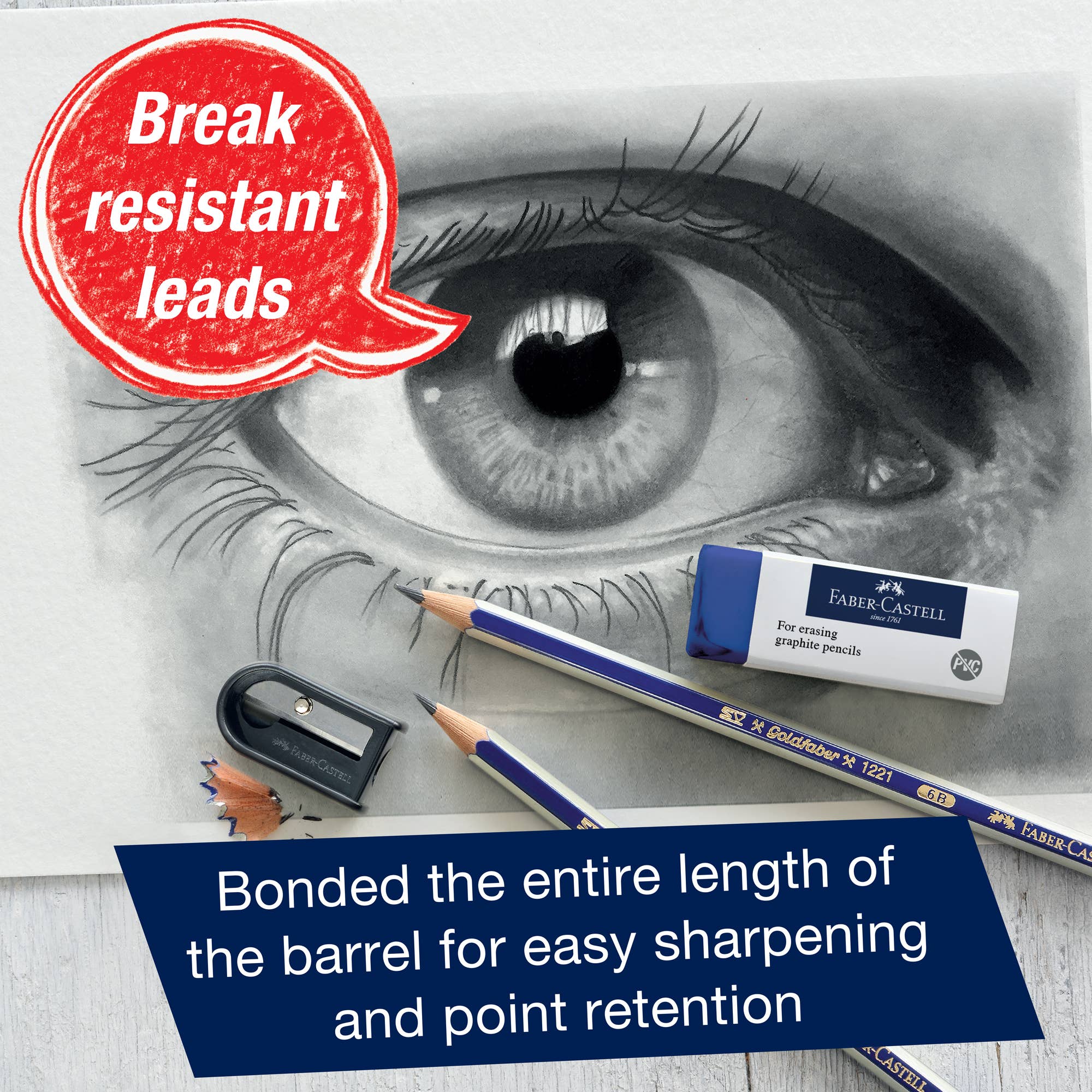 Faber-Castell / Creativity for Kids - Wholesale Pencil - Graphite Sketch Set for Students and Beginning Artists5