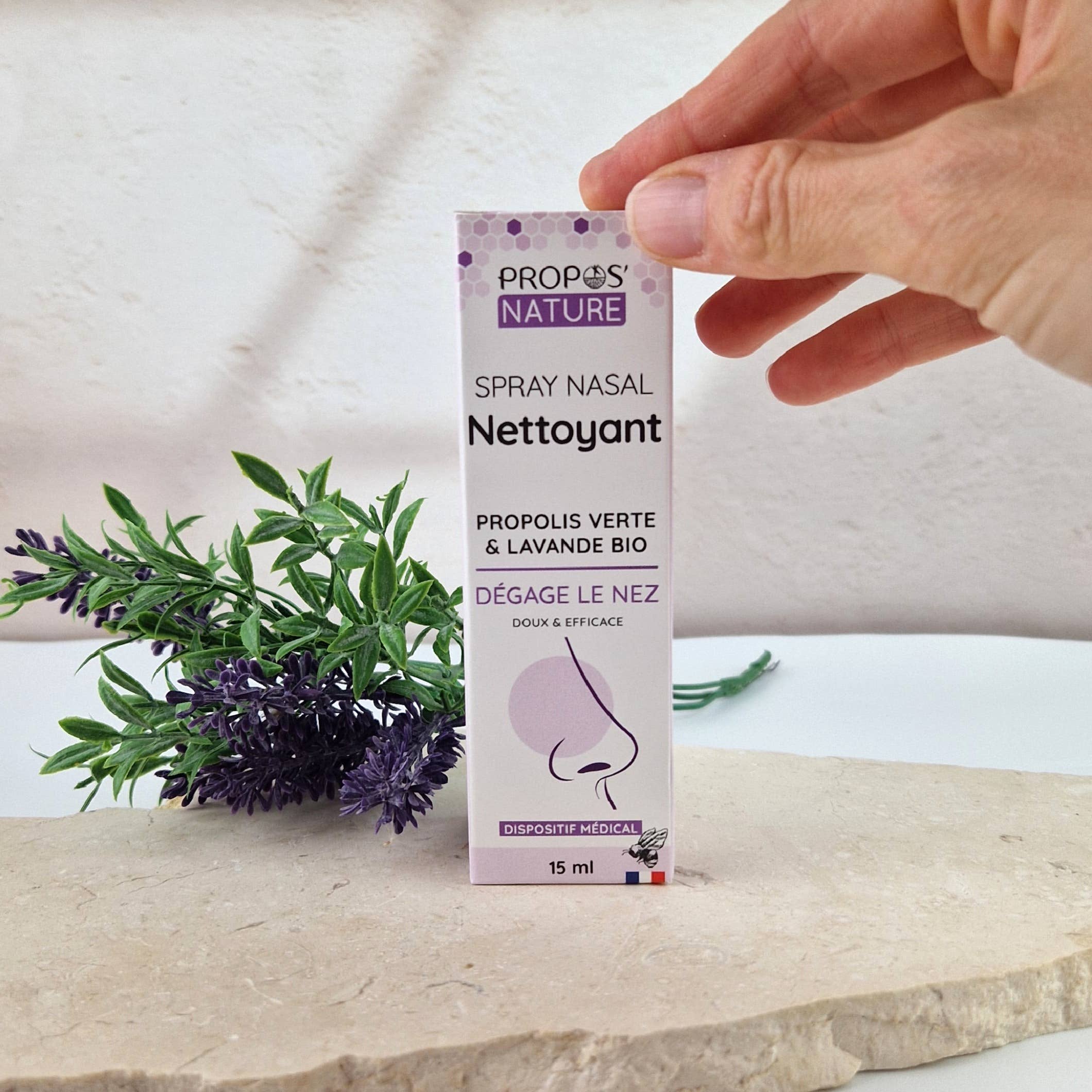 Propos'Nature - Wholesale Nasal Care - Propolis & Organic Lavender Nasal Spray - 15ml2