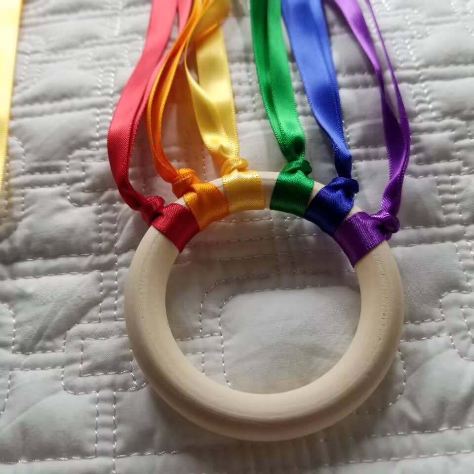 D & C TOYS - Wholesale DIY Craft Kit - Kids - Rainbow Ribbons DIY Hand Kite Kit2