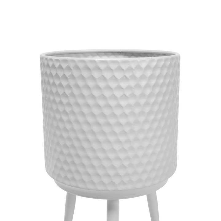 Tripar International - Wholesale Plant Pot Stand - Textured Metal Bins - Set of 311