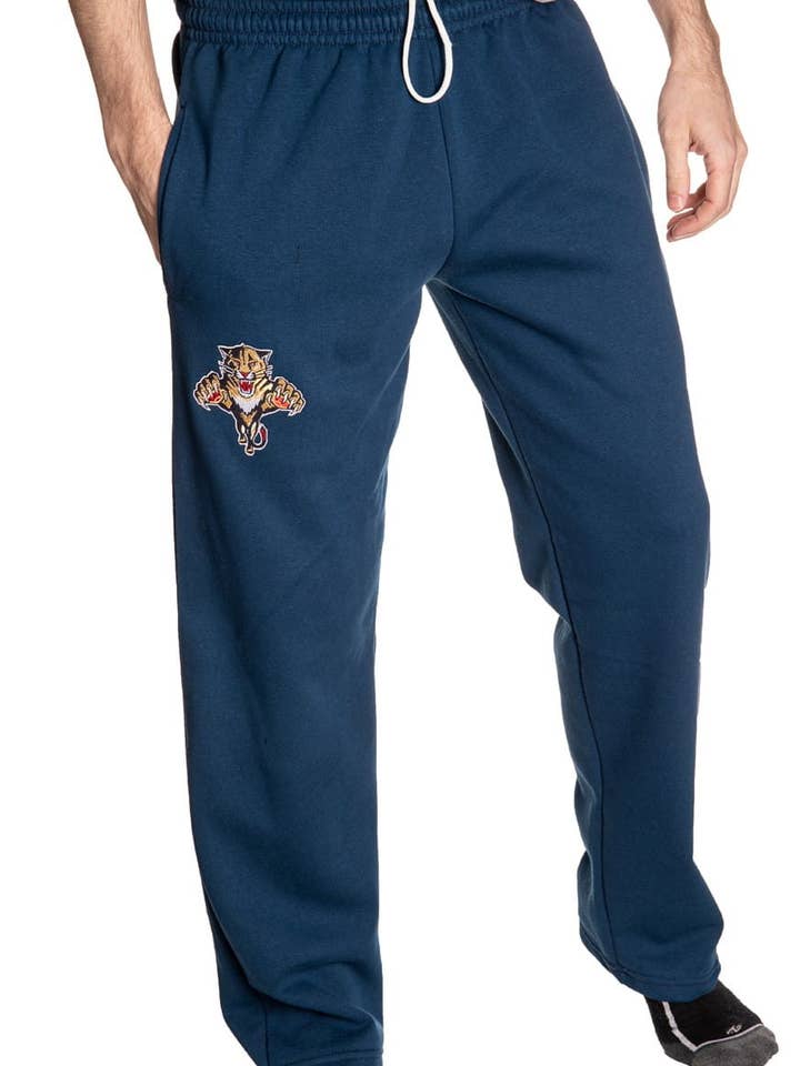 Pantalon de survêtement pour homme avec logo brodé des Florida Panthers pour la vente par Calhoun Sportswear