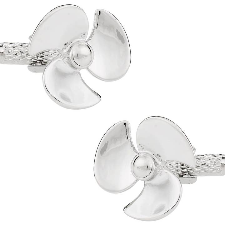 Propeller Cufflinks for wholesale by Cuff-Daddy