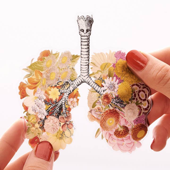 Adesivo de pulmões claros por atacado de PRRINT!