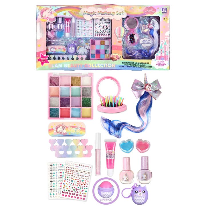 Cap Zone - Vente Maquillage – enfant - Kit de maquillage Unicorn Pony Beauty Collection pour enfants