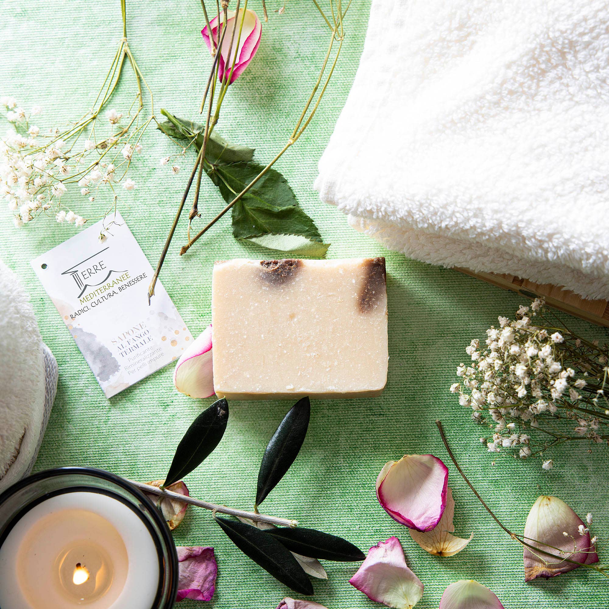 Terre Mediterranee - Wholesale Bar Soap - THERMAL MUD SOAP1