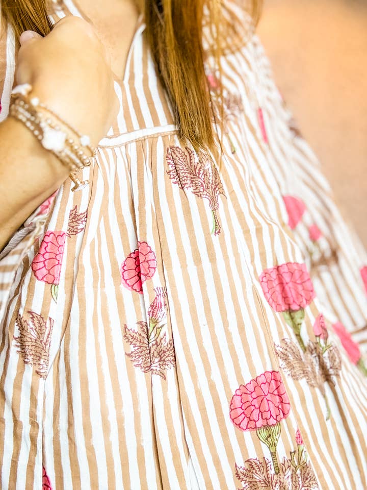 Heart of Grace - Wholesale Dress - Women's - Autumn Breeze Caftan Dress