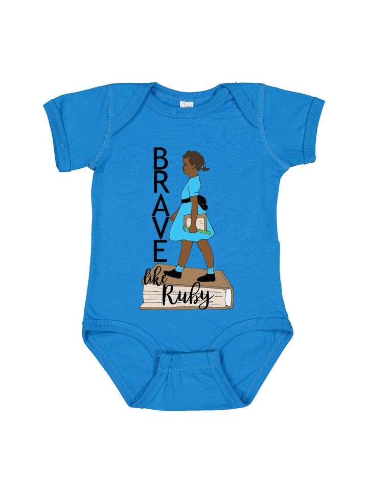 Mackenzie Madison of Philadelphia – Engroshandel T-shirt med serigrafitryk – til børn – Brave like Ruby Bridges Black History Month Shirt til børn