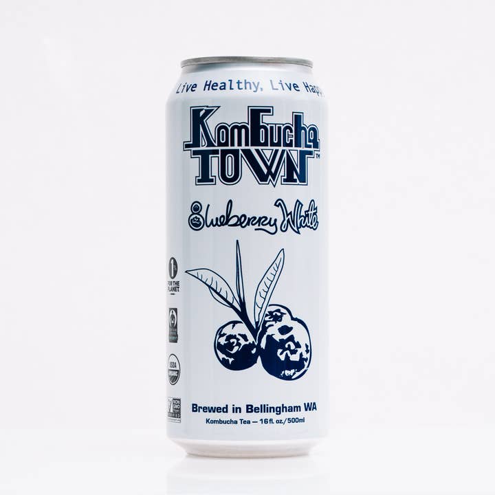 Blueberry White - Kombucha Town Tea for wholesale by Kombucha Town
