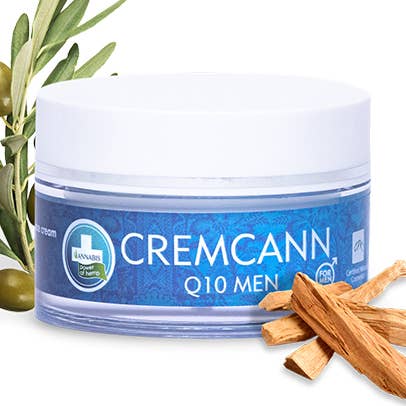Annabis CREMCANN Q10 MEN All Natural Face Cream for wholesale by Annabis North America