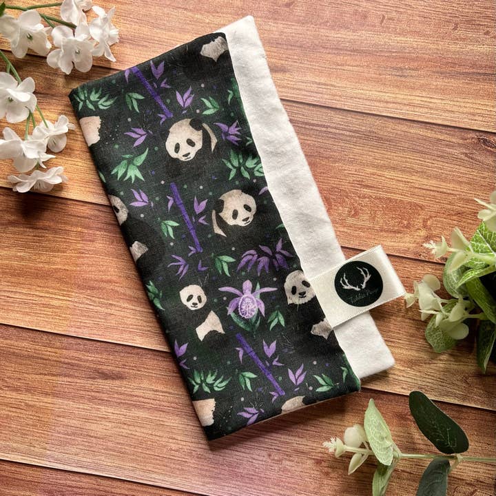 Giant Panda Reusable Facecloth for wholesale by Tahlia Paige