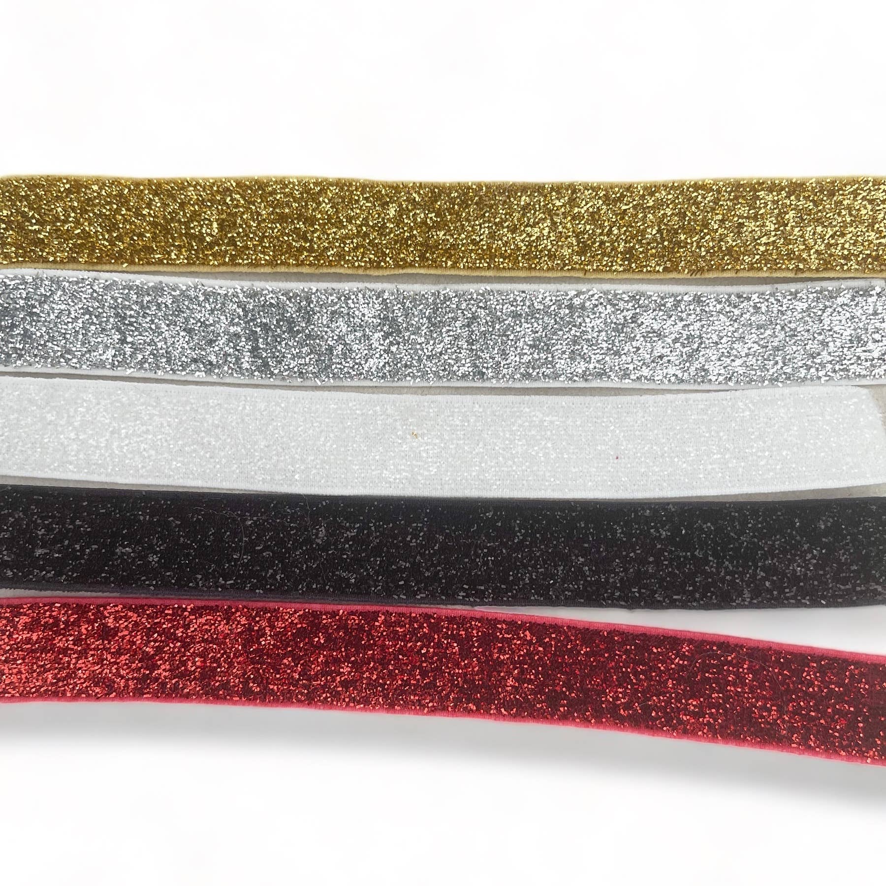 Melissa Velia - Wholesale Belt - Women's - Sparkle Bow Belt | 10 Colors | Elastic Belt | 1/2” Belt6