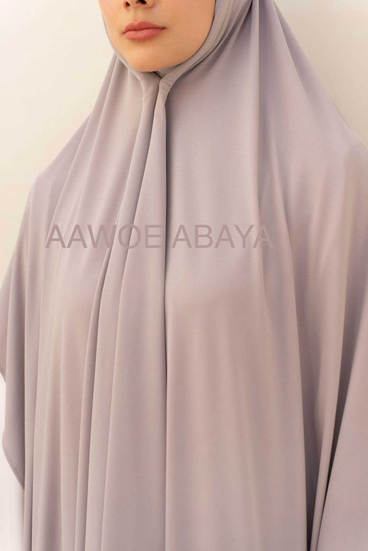 Aawoe Abaya - Venta al por mayor Hiyab - Mujer - Hijab de jersey con lazo rectangular - 70 x 200 cm - 24841