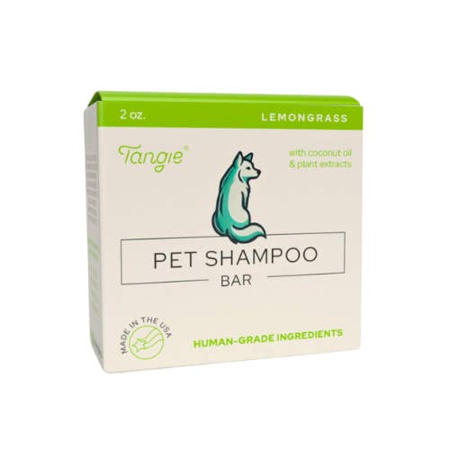Tangie LLC - Wholesale Pet Shampoo - Dog - Tangie Lemongrass Pet Shampoo Bar – Deodorizing & Soothing0