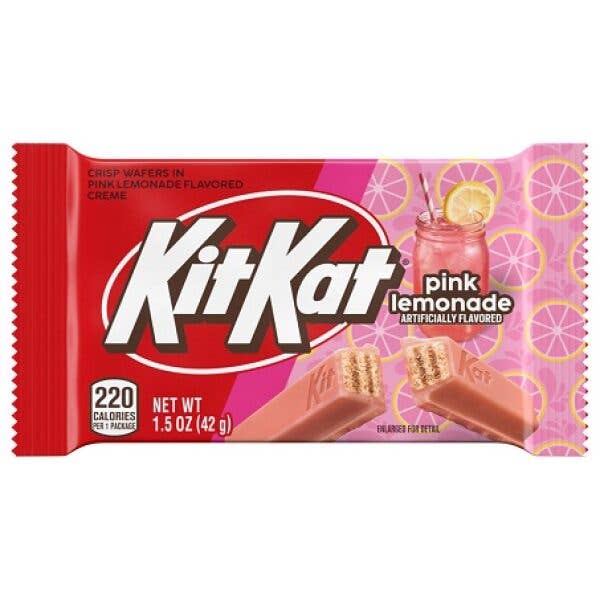 Pops Distro Inc – wholesale Chokladkaka – KitKat rosa limonad (2lb 4oz) USA (24ct)