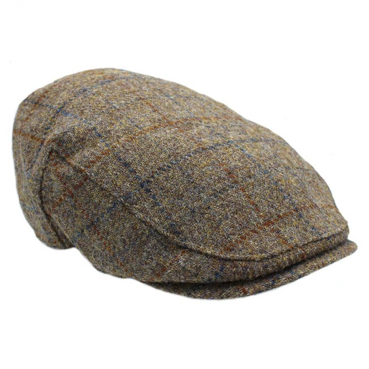 Heather Hats & Accessories – wholesale Flat cap – Men's – Highland Harris Tweed Flat Cap ZH0143