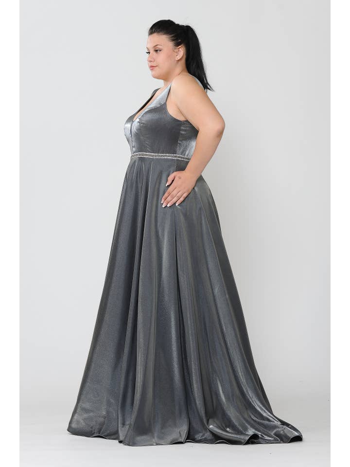 POLY USA - Wholesale Gown – Women's - W1062 Shine in the spotlight with this floor length dress 3