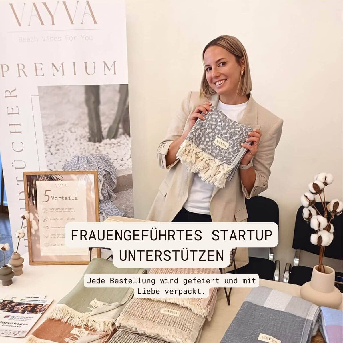 VAYVA - Vente Serviette de plage - Serviette éponge rayée Santorini en coton9