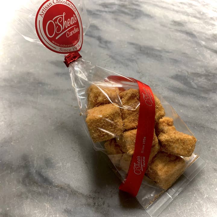 O'Shea's Candies Sweet Shop - Wholesale Marshmallow - Old Fashioned Marshmallow Squares w/ Toasted Coconut 12PK2