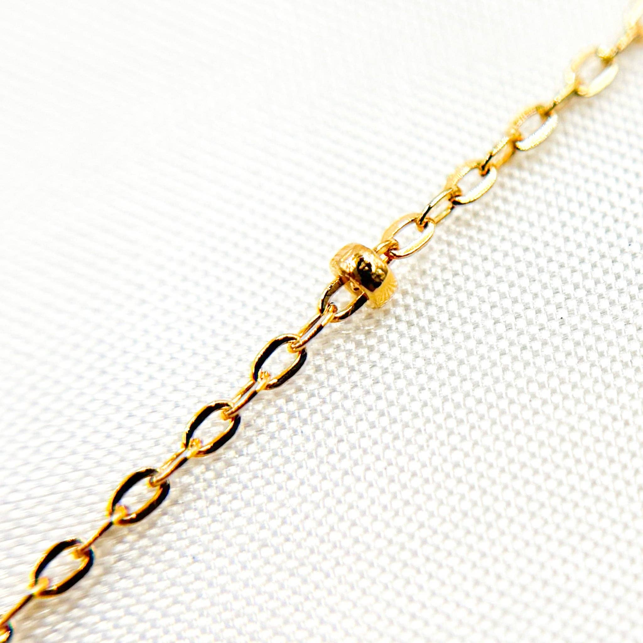 Tresor Jewelry Inc. - Wholesale Link & Chain Necklace - 1104GF. 14K Gold Filled Satellite Chain3