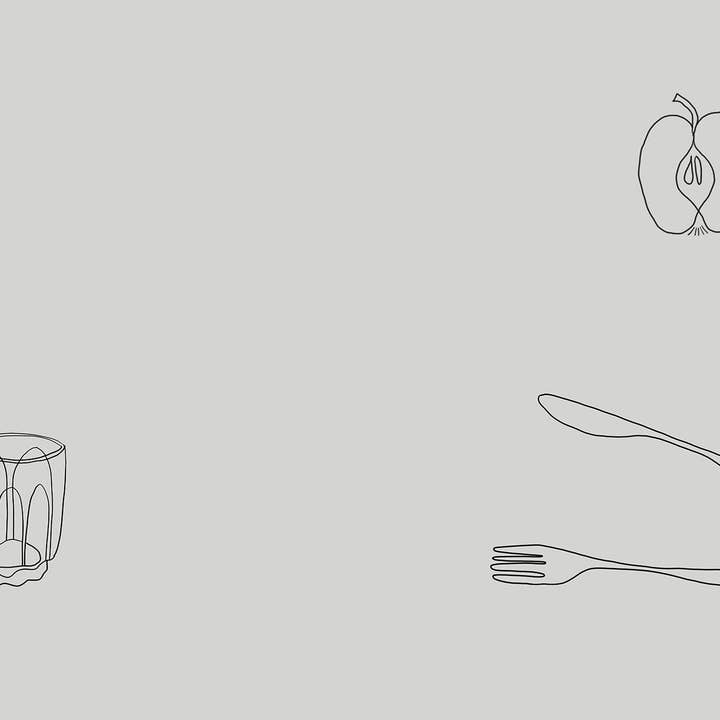 À bientôt - Vendita all'ingrosso Tovagliette - Tovaglietta in lino biologico Petit Dej nera1