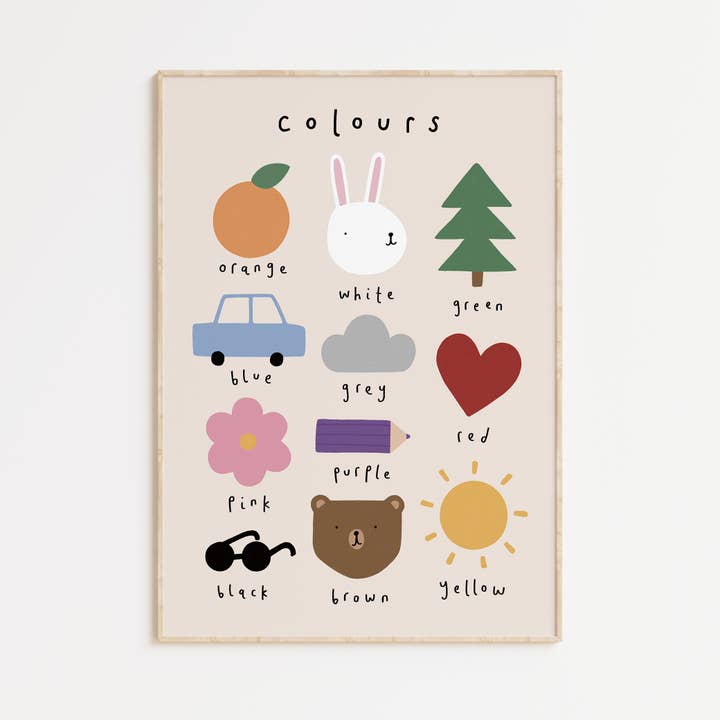 Impression en couleurs pour la vente par Kitty Makes