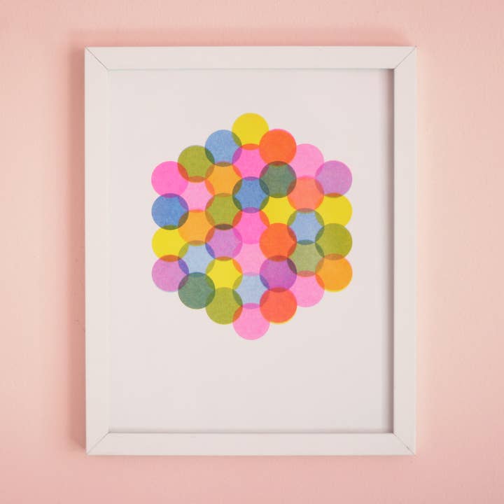 REMOVED BRAND - Wholesale Art Print - Confetti Color Art Print