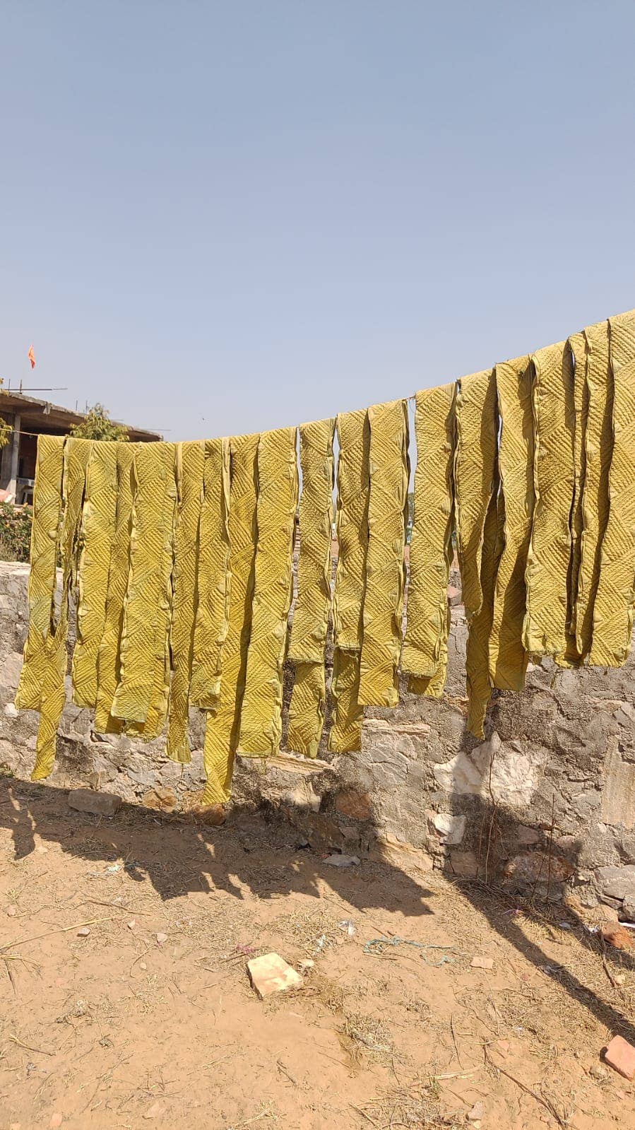 The Fox and The Mermaid - Wholesale Jurk - Dames - Handgeverfde Shibori maxi-jurk (Udvita)11