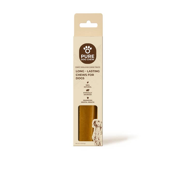 Original Yak Cheese Chew - 5 OZ for wholesale by Pure Dog Chew