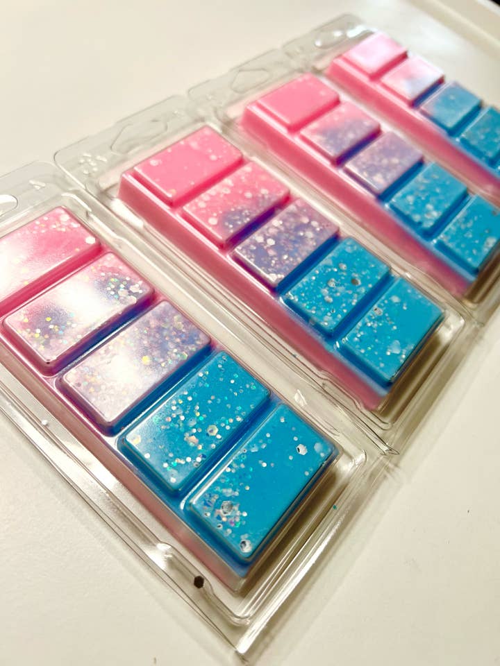 Blue Raspberry Slush Wax Melt Snapbar for wholesale by The Fizz Bizz
