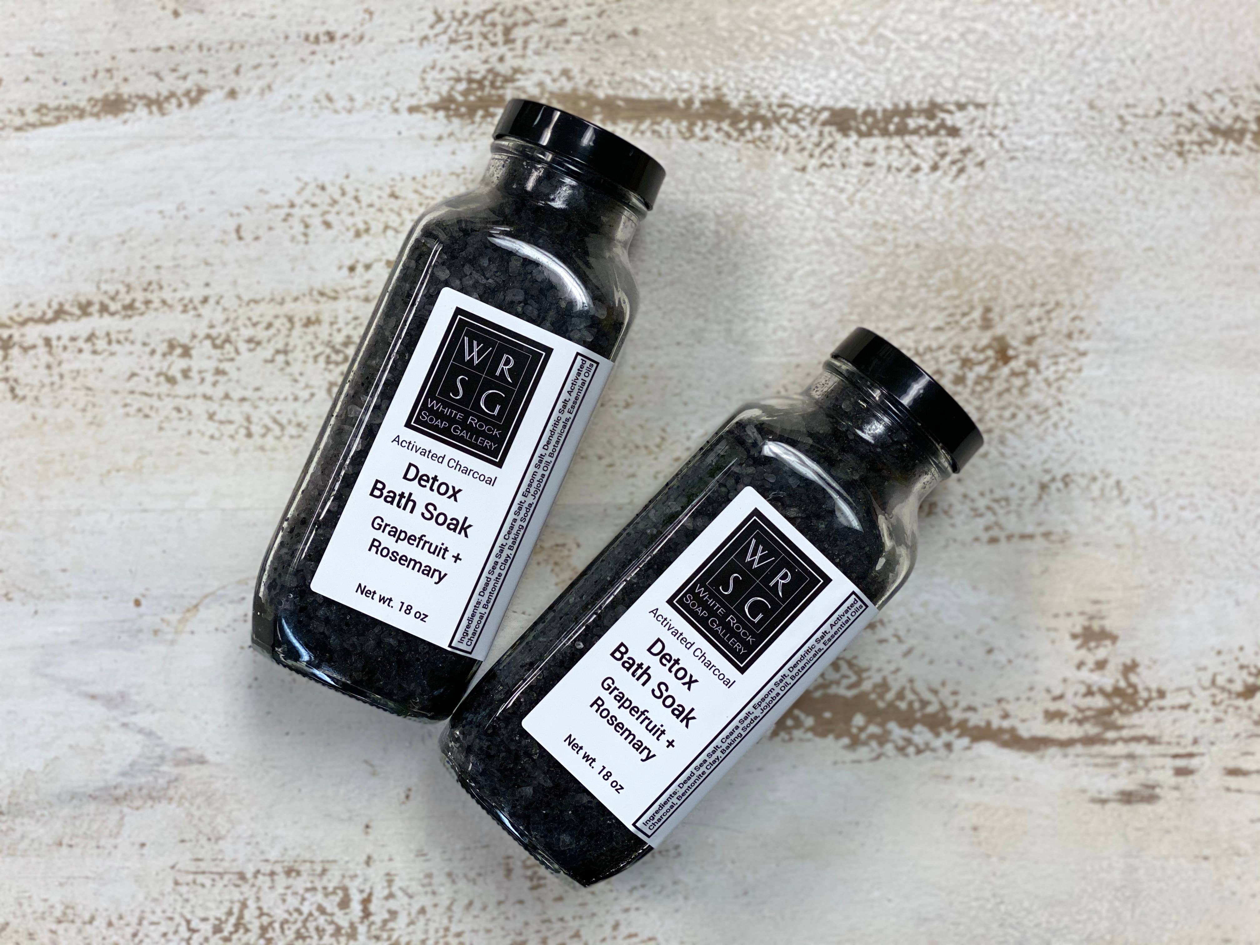 White Rock Soap Gallery - Wholesale Bath Soak/Milk - Activated Charcoal Detox Bath Soak1