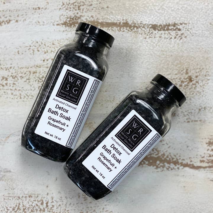 White Rock Soap Gallery - Wholesale Bath Soak/Milk - Activated Charcoal Detox Bath Soak1