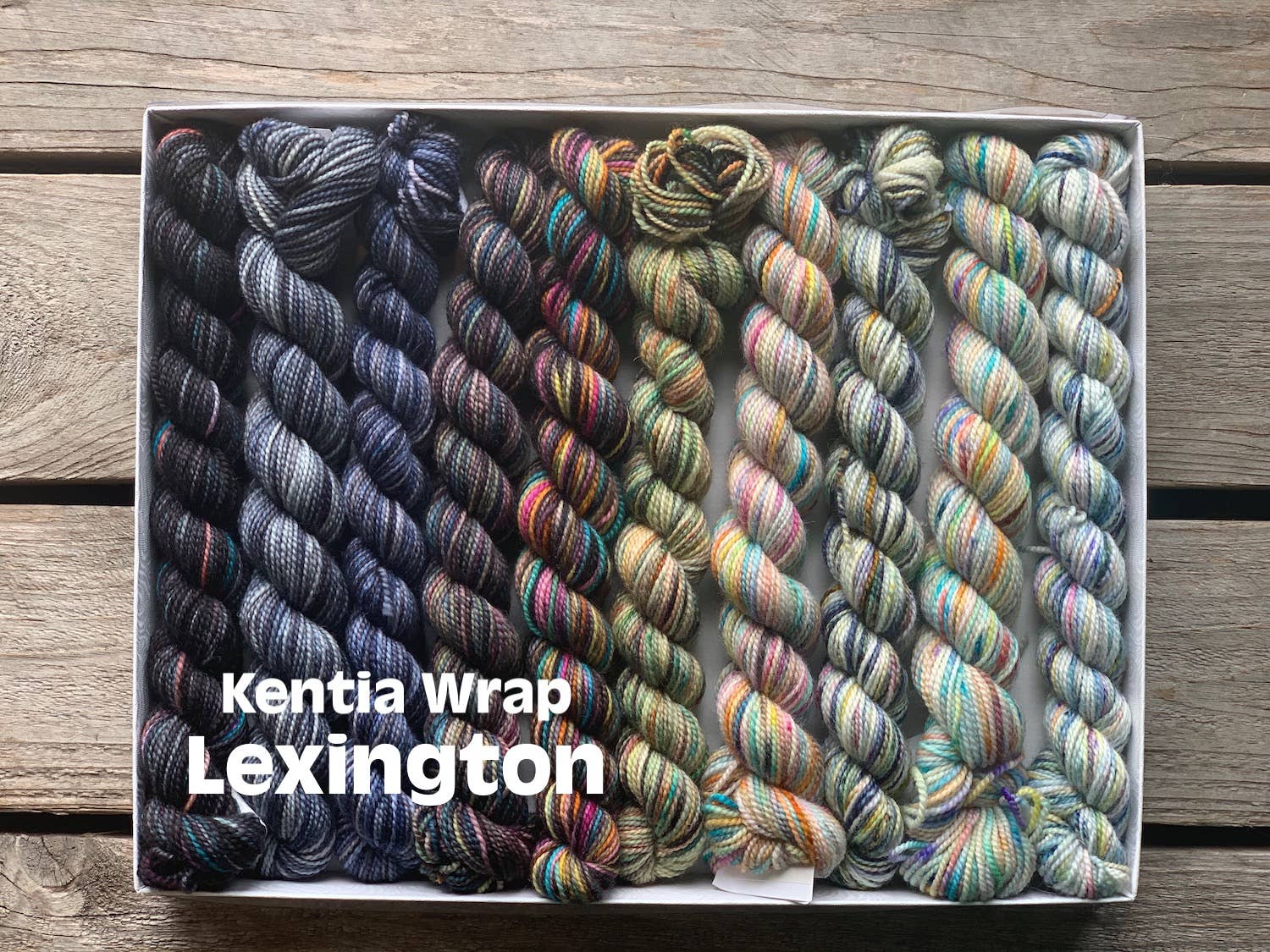 Koigu Wool Designs - Vente Fils à tricoter - Coffret de laine Koigu Pencil Box groupe 113