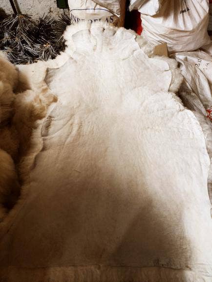 Prima de Sur - Vendita all'ingrosso Tappeto - Tappeti in pelle di pecora bianca (M)2