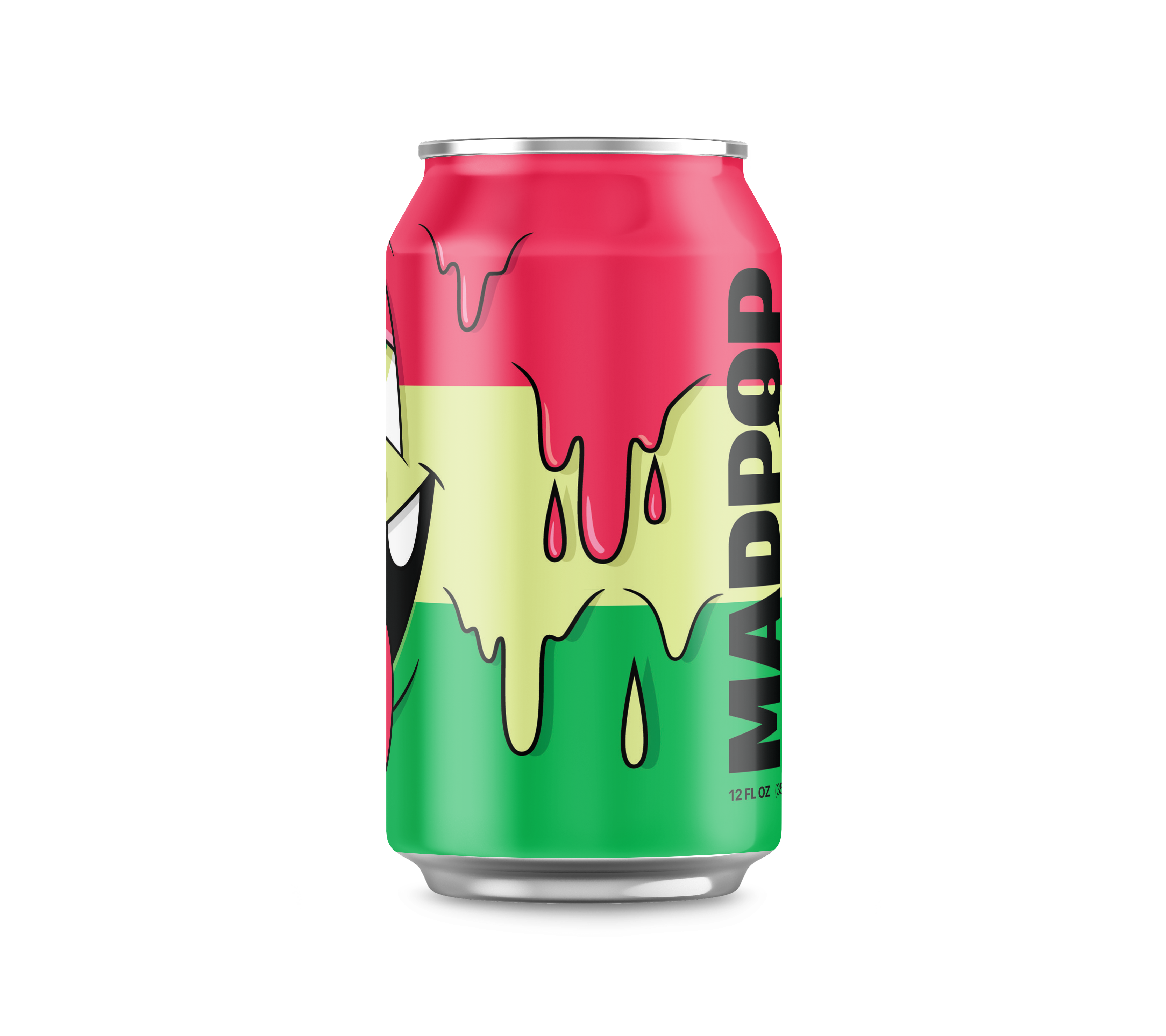 MADPOP - Wholesale Soda/Carbonated Drink - Watermelon Basil Habanero - 12 Can Case5