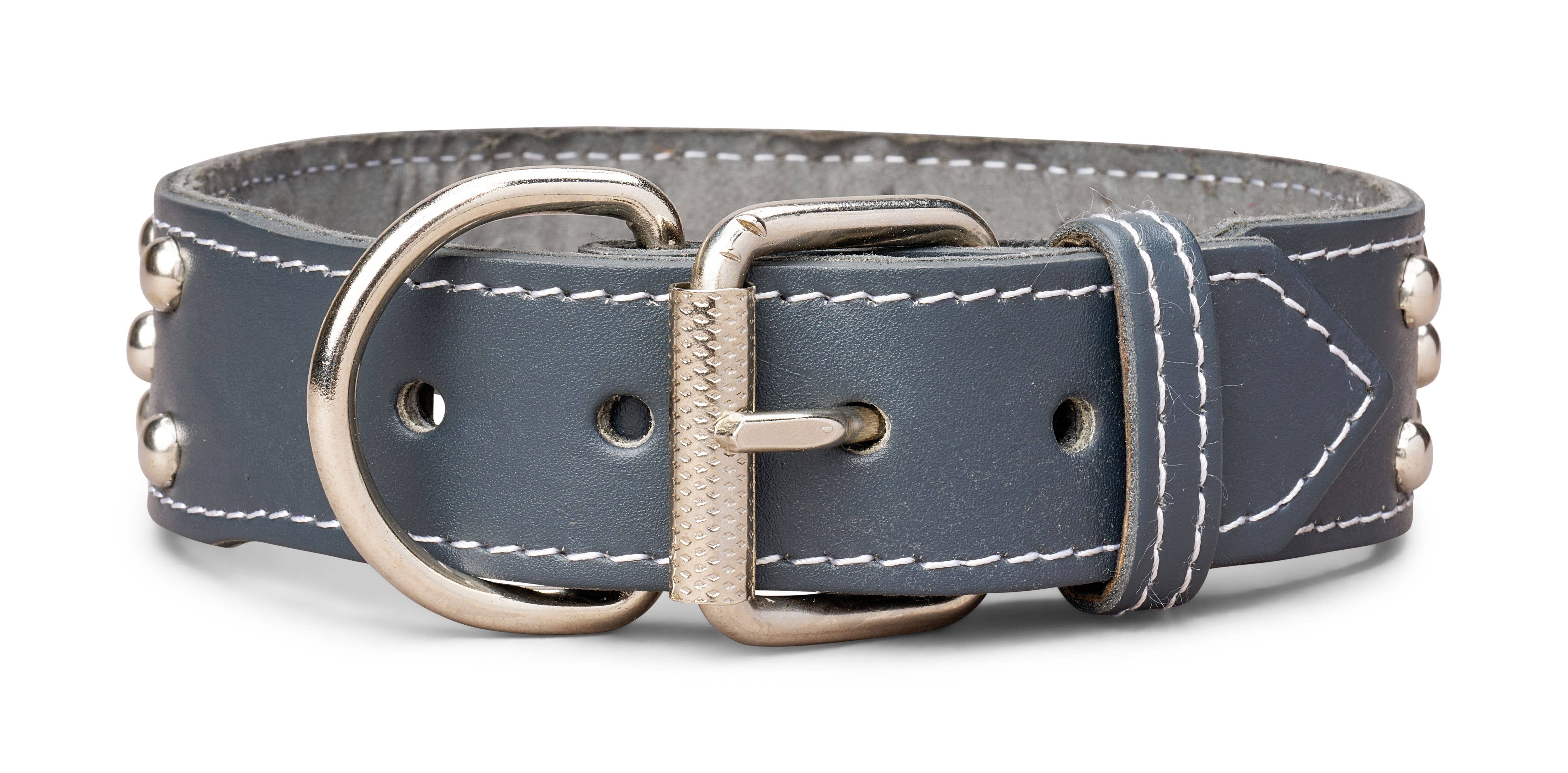 TOP DOG BRAND INC – Großhandel Haustierhalsband – Hund – 1 3/4 Zoll breite Lederhalsbänder mit Nieten15