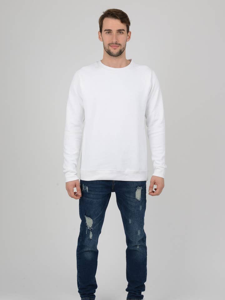 The Athlete Raglan Sweatshirt for wholesale by Five emperors