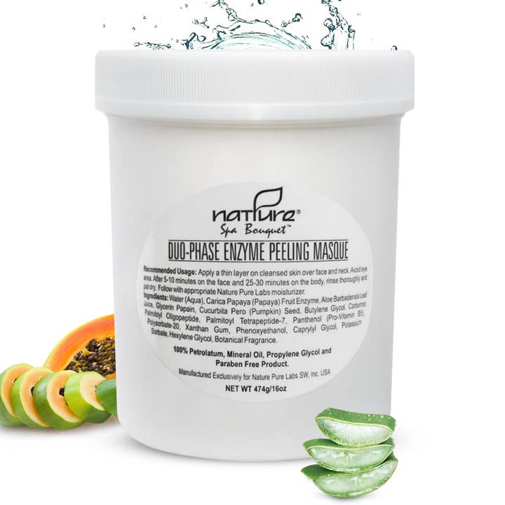 Professional Duo-Phase Enzyme Peeling Masque / 1.0lb for wholesale by NATPURE Clinical Skin Care