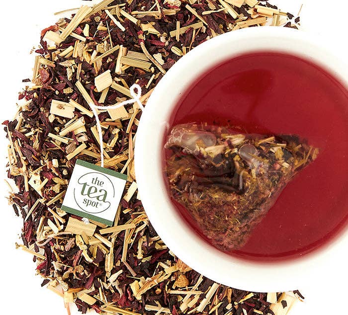 The Tea Spot - Wholesale Tea Bags - Hibiscus Cucumber, Organic - 15 Sachets each2