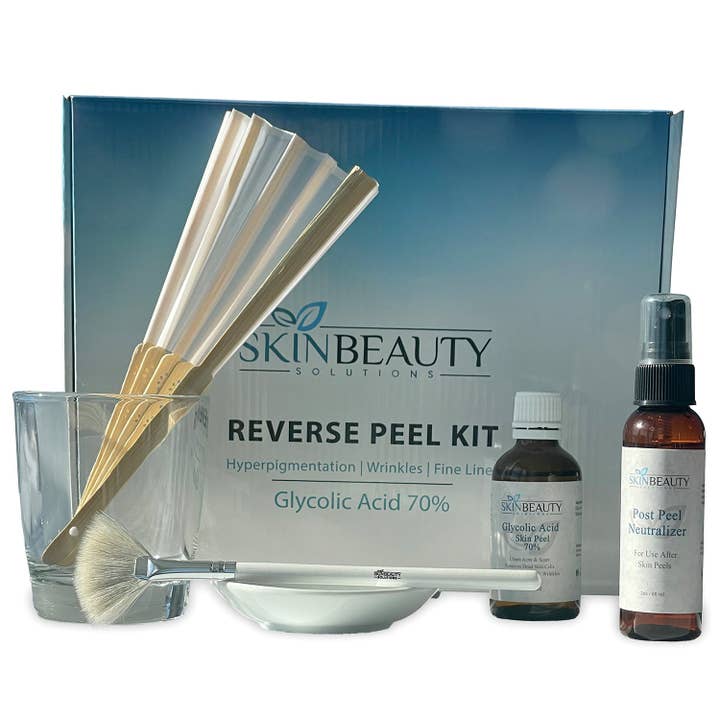 Skin Beauty Solutions - Wholesale Facial Peel - Reverse Peel Kit - Professional Chemical Peels for Skin Rejuvenation & Anti-Aging