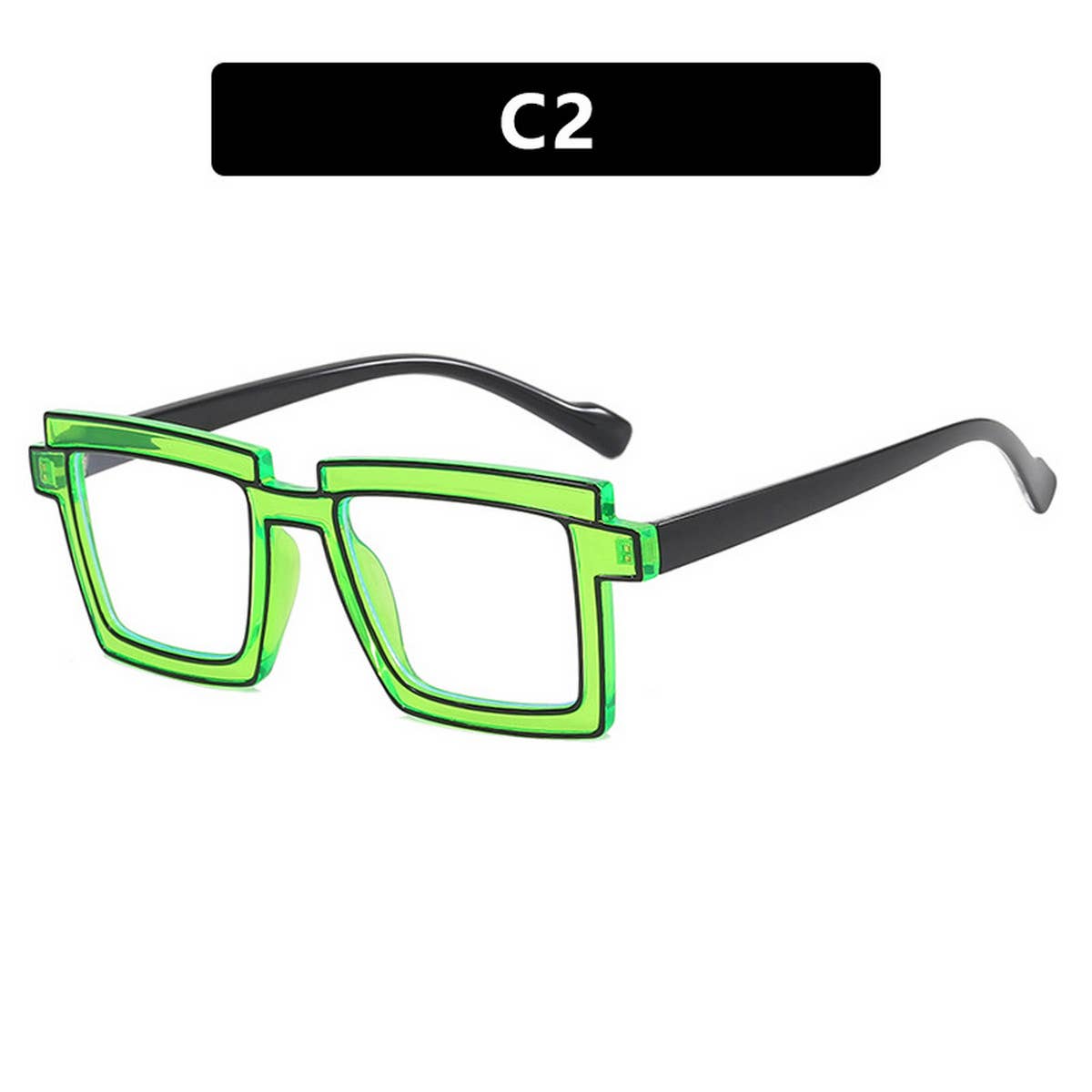 ACCITY - Wholesale Eyeglasses - Women's - SIMPLE TWO-DIMENSIONAL ANTI-BLUE LIGHT GLASSES_CWASG03271